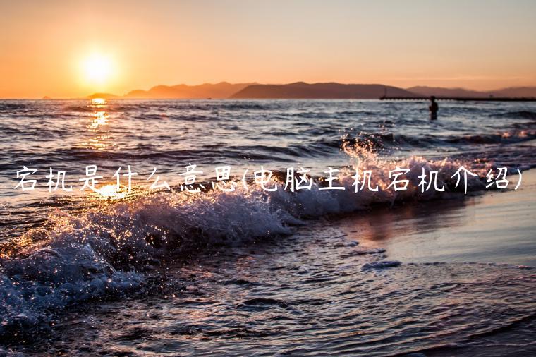 宕机是什么意思(电脑主机宕机介绍)