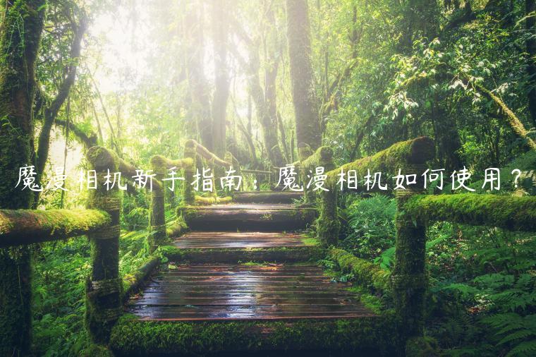 魔漫相机新手指南：魔漫相机如何使用？