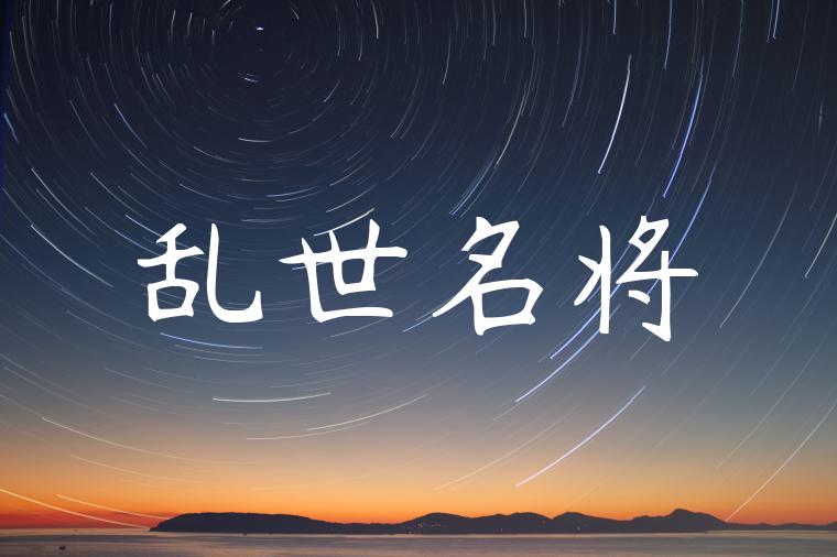 乱世名将