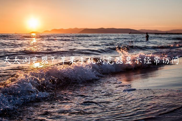 天天浏览器？苹果手机浏览器显示经常访问