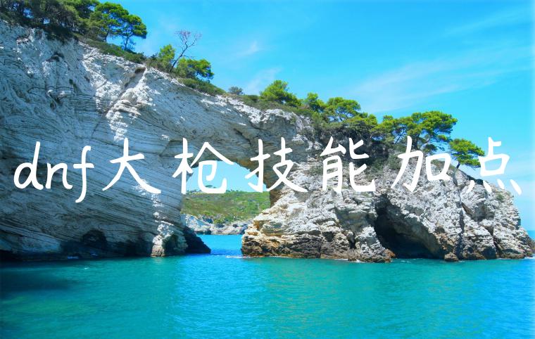dnf大枪技能加点
