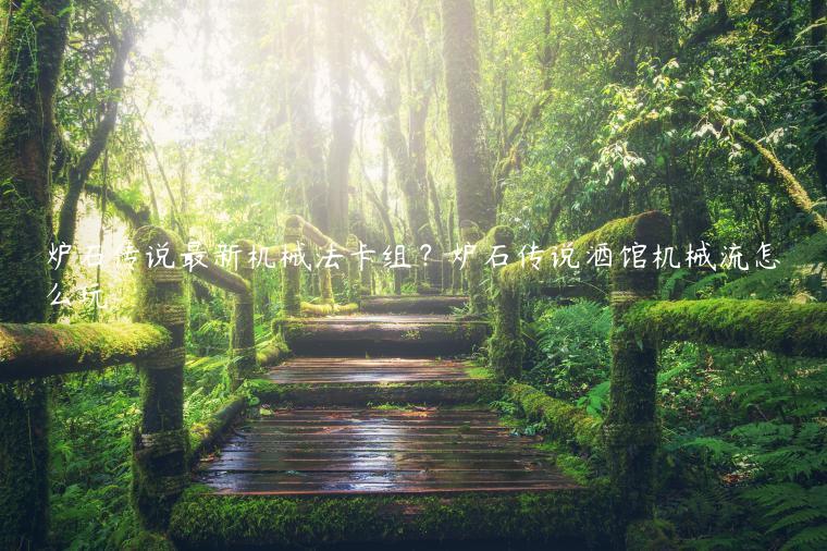 炉石传说最新机械法卡组？炉石传说酒馆机械流怎么玩