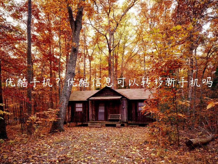 优酷手机？优酷信息可以转移新手机吗