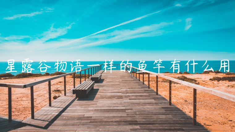 星露谷物语一样的鱼竿有什么用