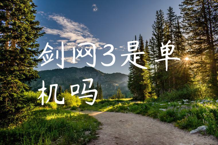 剑网3是单机吗