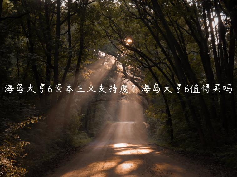 海岛大亨6资本主义支持度？海岛大亨6值得买吗