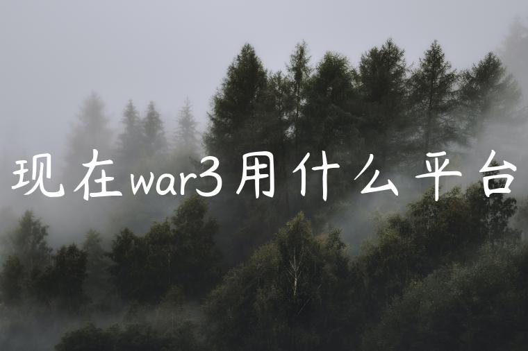 现在war3用什么平台