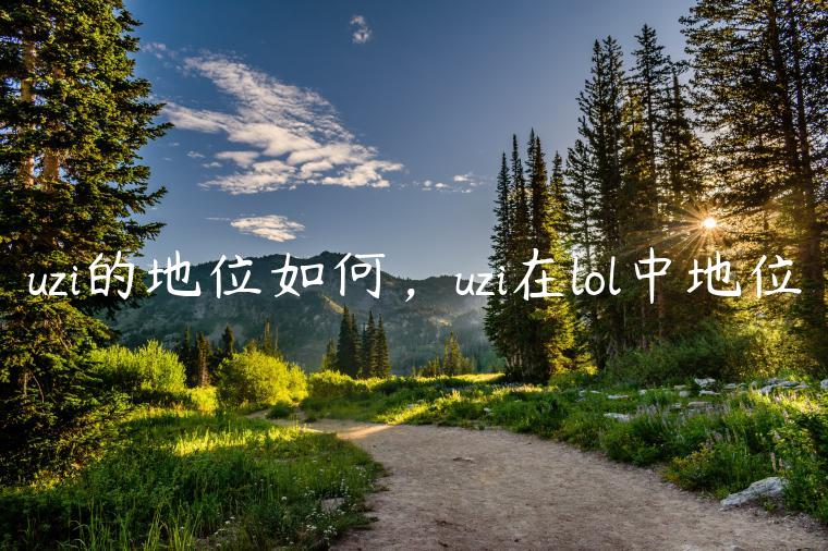uzi的地位如何，uzi在lol中地位