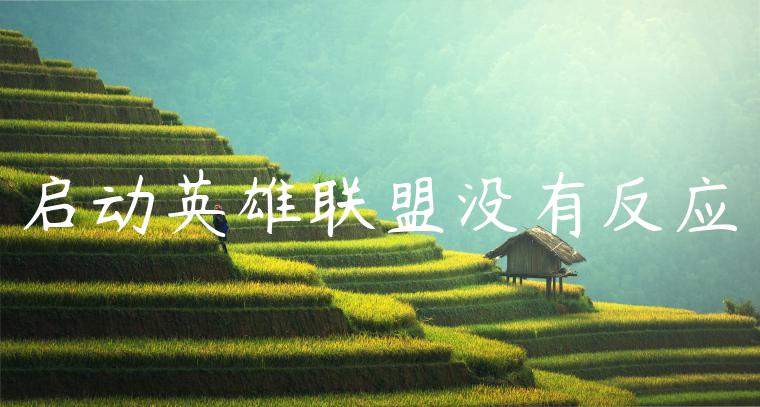 启动英雄联盟没有反应