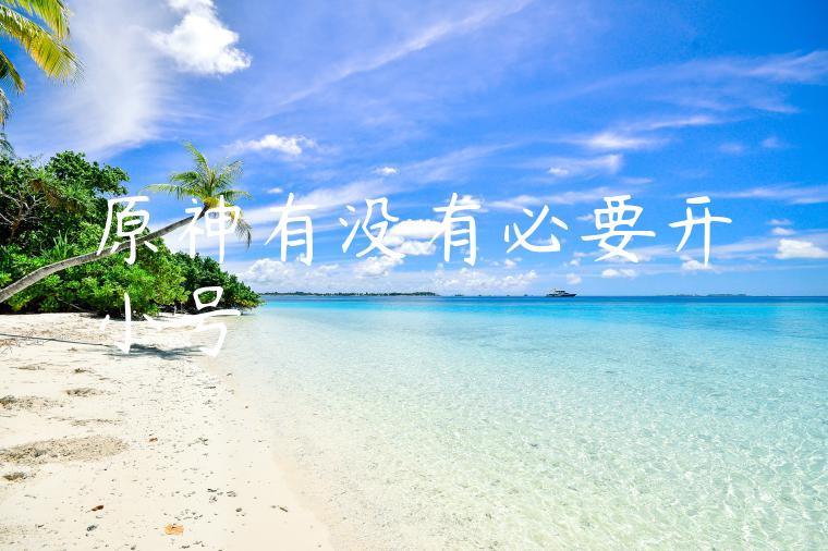原神有没有必要开小号