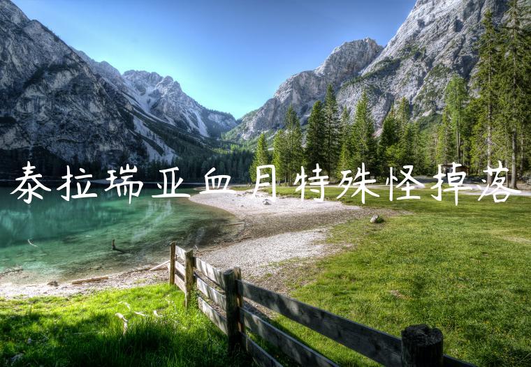 泰拉瑞亚血月特殊怪掉落