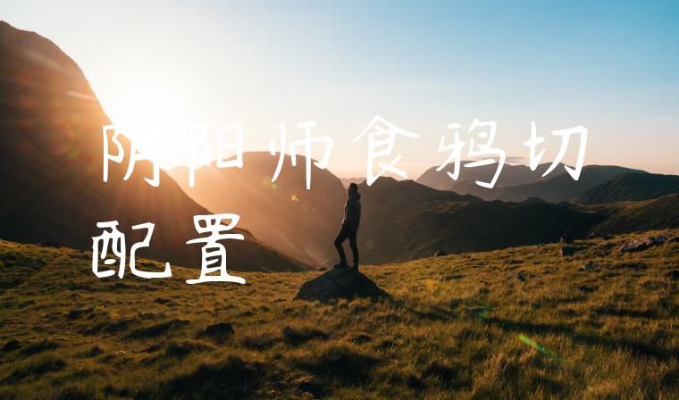 阴阳师食鸦切配置