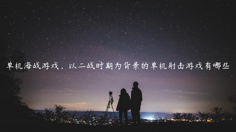 单机海战游戏，以二战时期为背景的单机射击游戏有哪些