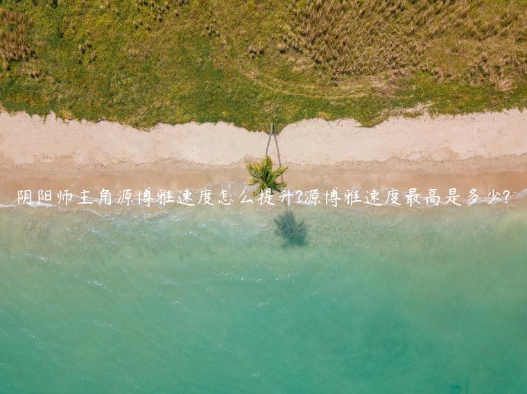 阴阳师主角源博雅速度怎么提升?源博雅速度最高是多少?