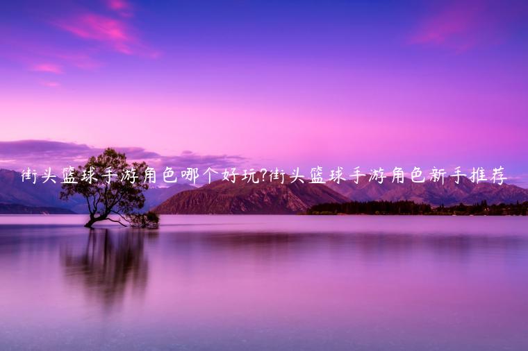 街头篮球手游角色哪个好玩?街头篮球手游角色新手推荐