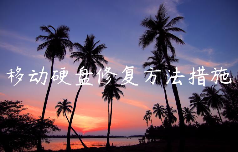 移动硬盘修复方法措施