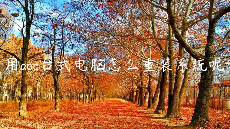 用aoc台式电脑怎么重装系统呢