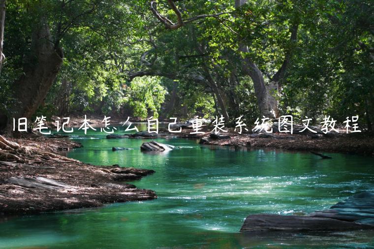 旧笔记本怎么自己重装系统图文教程