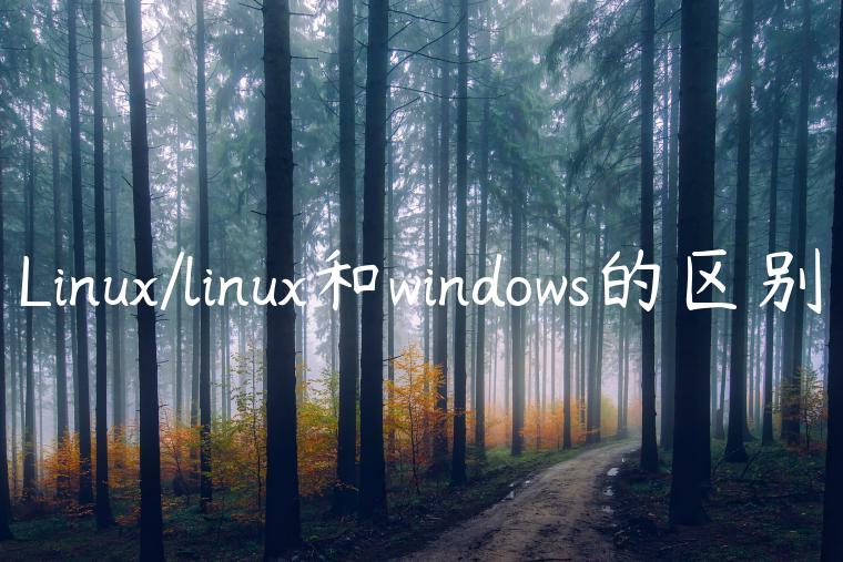 Linux/linux和windows的区别