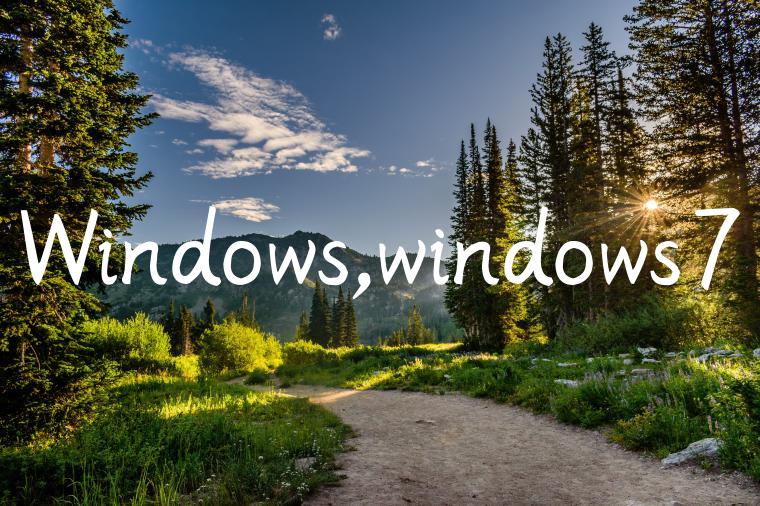 Windows,windows7