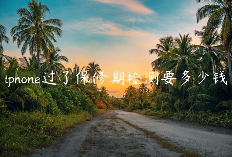 iphone过了保修期检测要多少钱