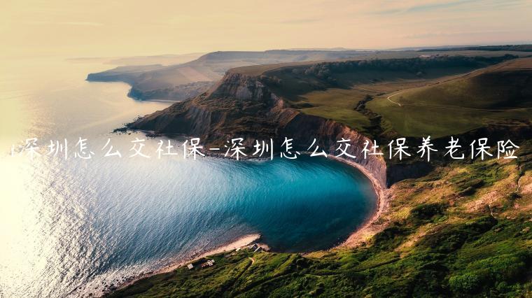 i深圳怎么交社保-深圳怎么交社保养老保险