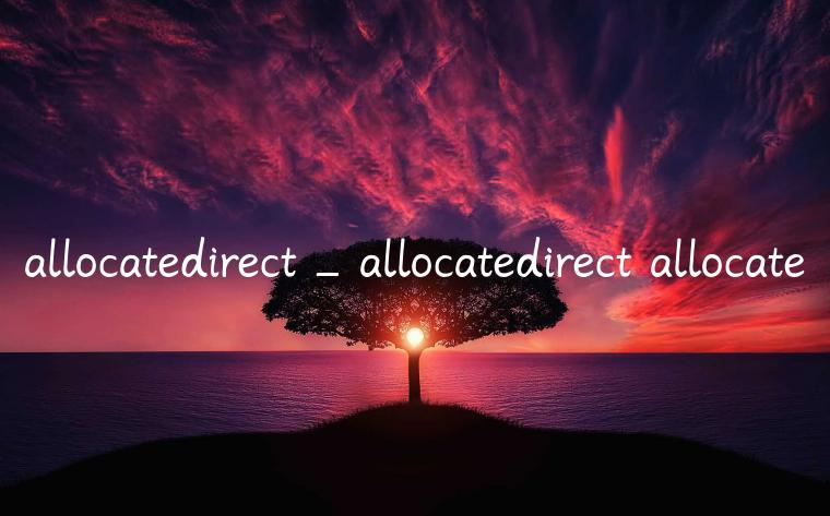 allocatedirect_allocatedirect allocate