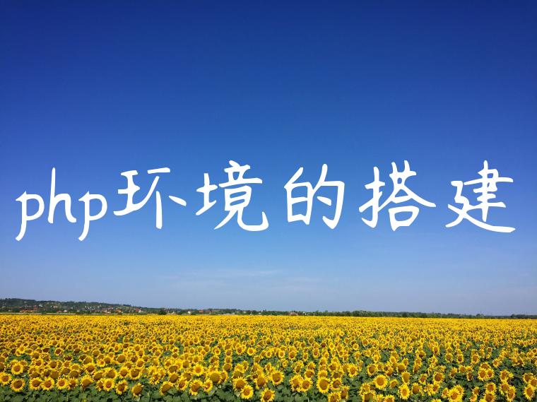 php环境的搭建