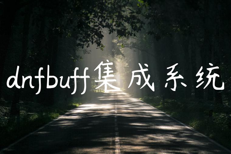 dnfbuff集成系统