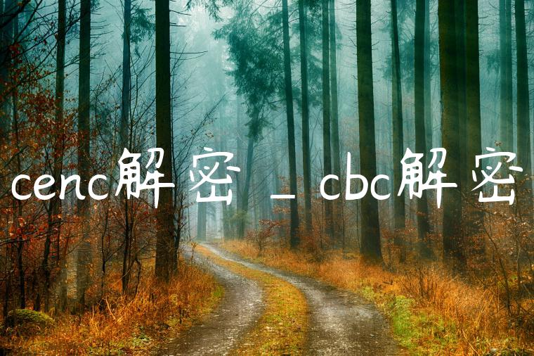 cenc解密_cbc解密