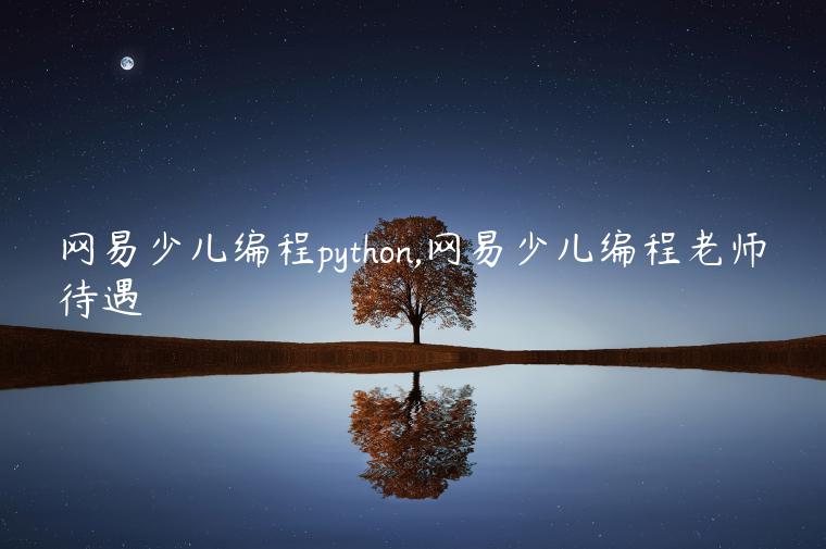 网易少儿编程python,网易少儿编程老师待遇
