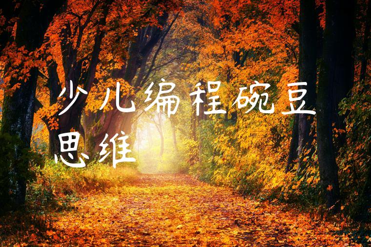 少儿编程碗豆思维