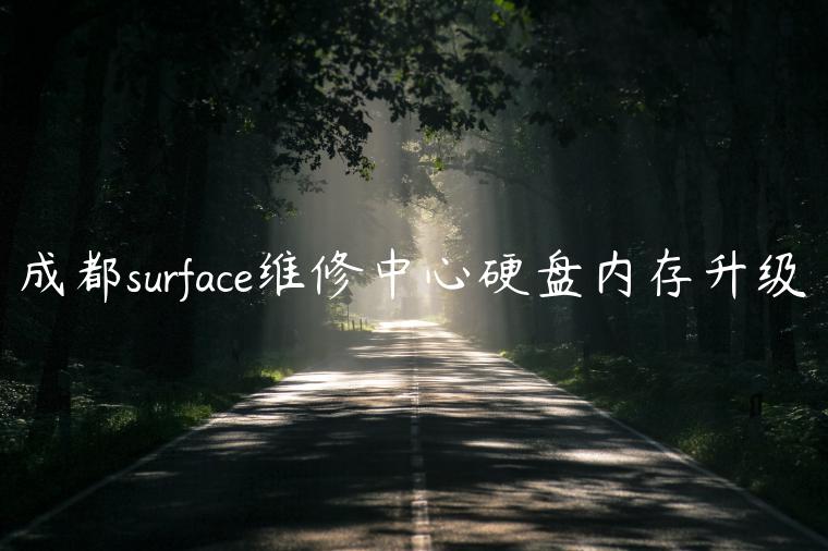 成都surface维修中心硬盘内存升级