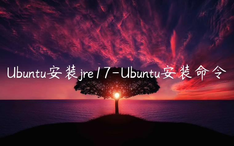 Ubuntu安装jre17-Ubuntu安装命令